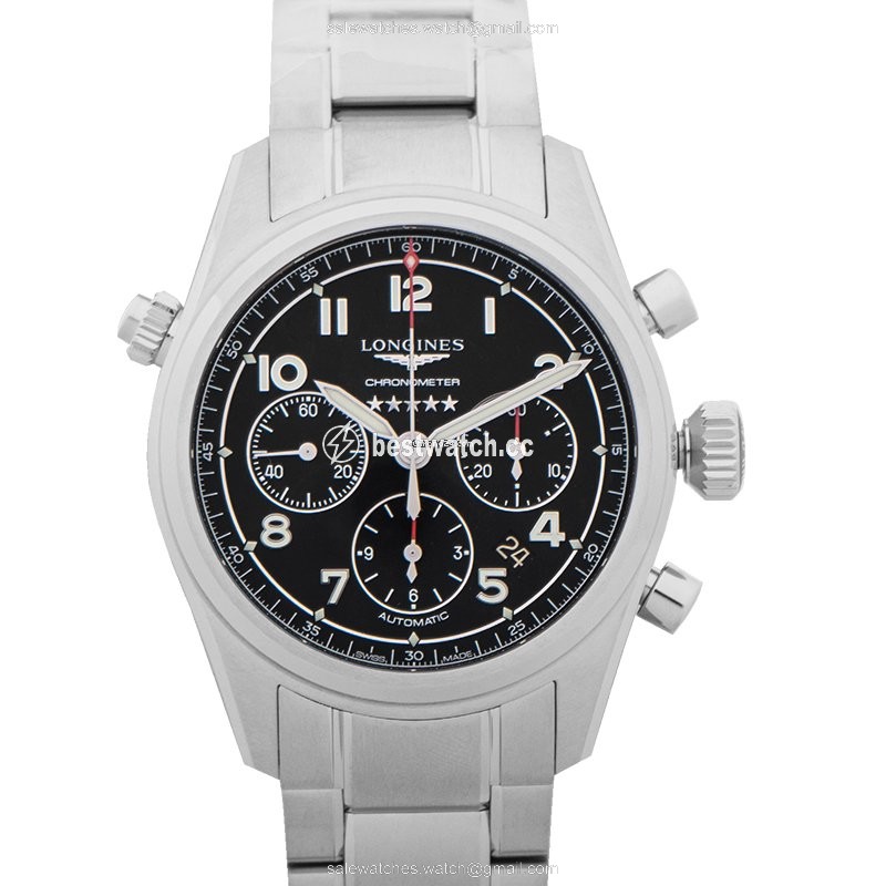 IMG_9085 Longines Spirit Mens watch Unisex Automatic Steel L38204536 Replica 2