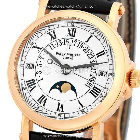 IMG_9085 Patek Philippe Perpetual Calendar Mens watch Unisex Automatic Rose gold 5059 R Replica 2