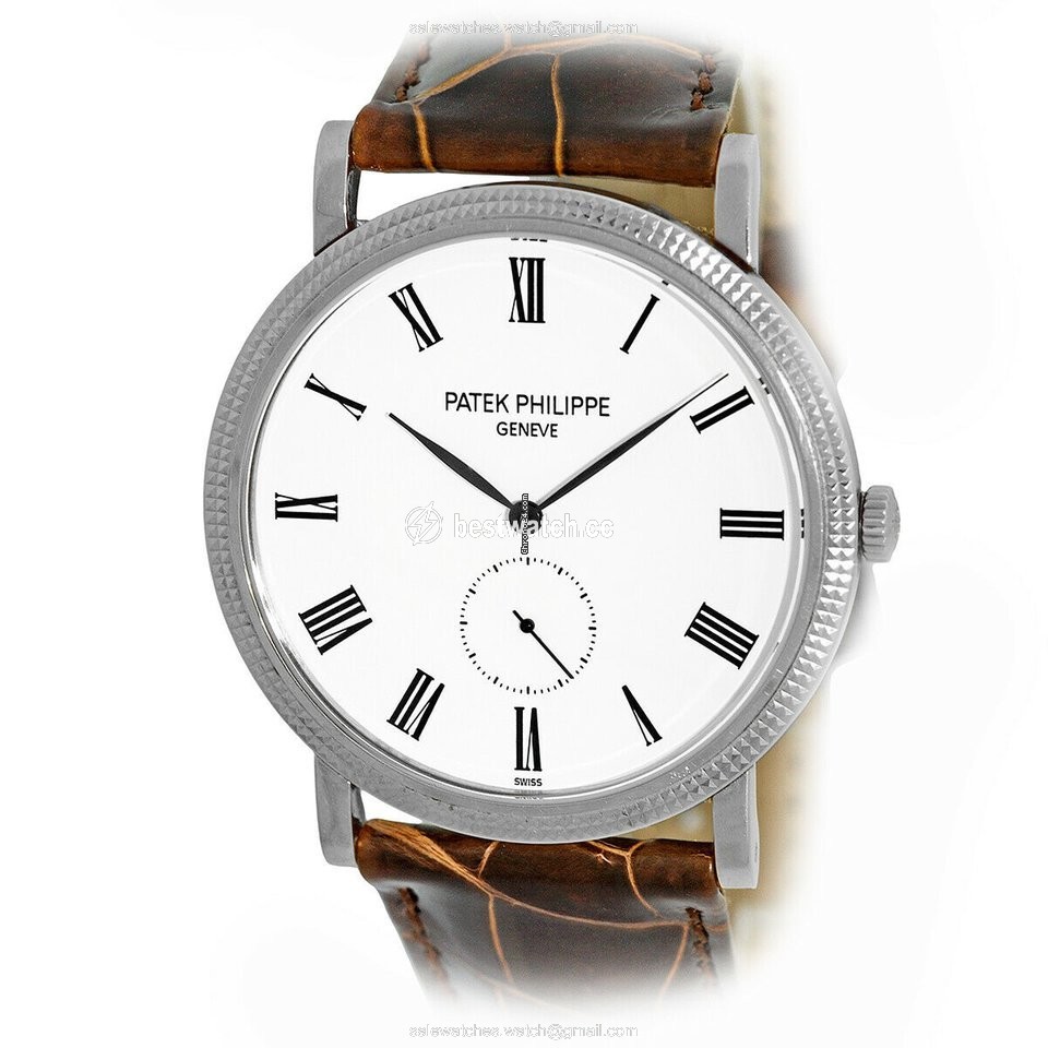 Patek Philippe Calatrava Mens watch Unisex Manual winding White gold 5119 G Replica 2