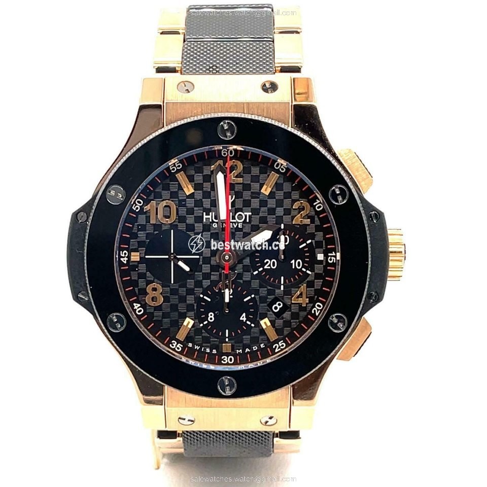 IMG_9085 Hublot Big Bang 44 mm Mens watch Unisex Automatic Rose gold 301.PB.131.PB Replica 2