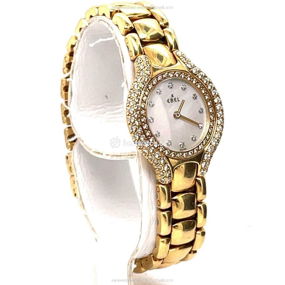 Ebel Beluga Womens watch Quartz Yellow gold 866940 Replica 2
