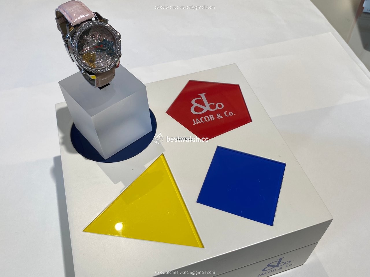 Jacob & Co. Five Time Zone Womens watch Quartz Steel jacob Replica 2