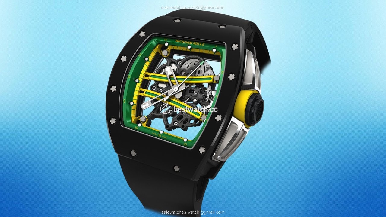 Richard Mille RM 061 Mens watch Unisex Ceramic RM 61-01 YOHAN BLAKE Replica 2