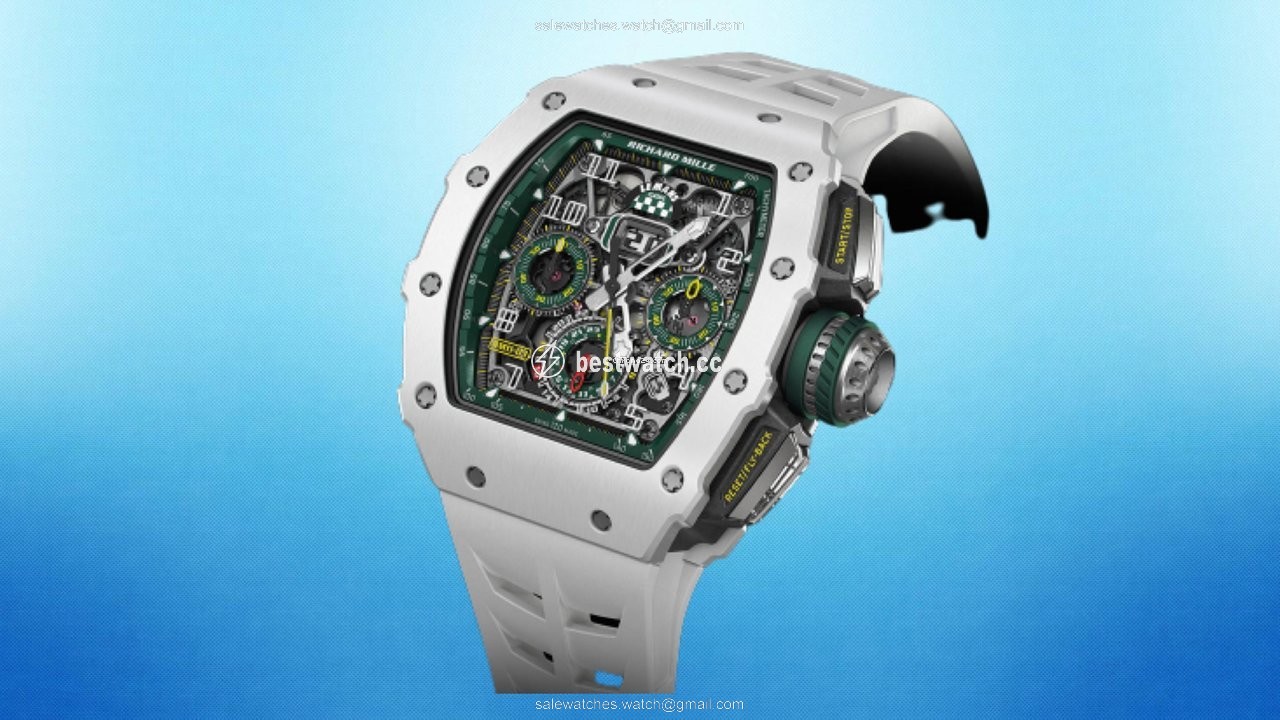 IMG_9085 Richard Mille RM 011 Mens watch Unisex Automatic Ceramic RM11-03 Le Mans Classic Replica 2