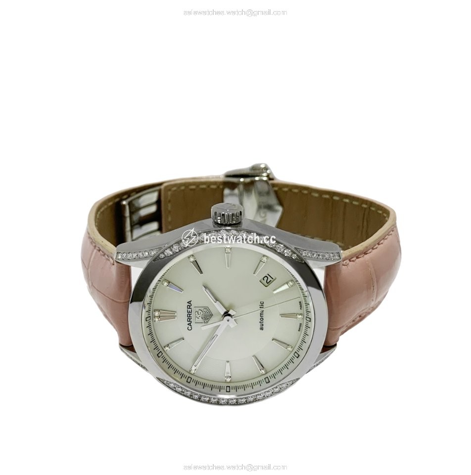 IMG_9085 TAG Heuer Carrera Lady Womens watch Automatic Steel WV2212.FC6295 Replica 2