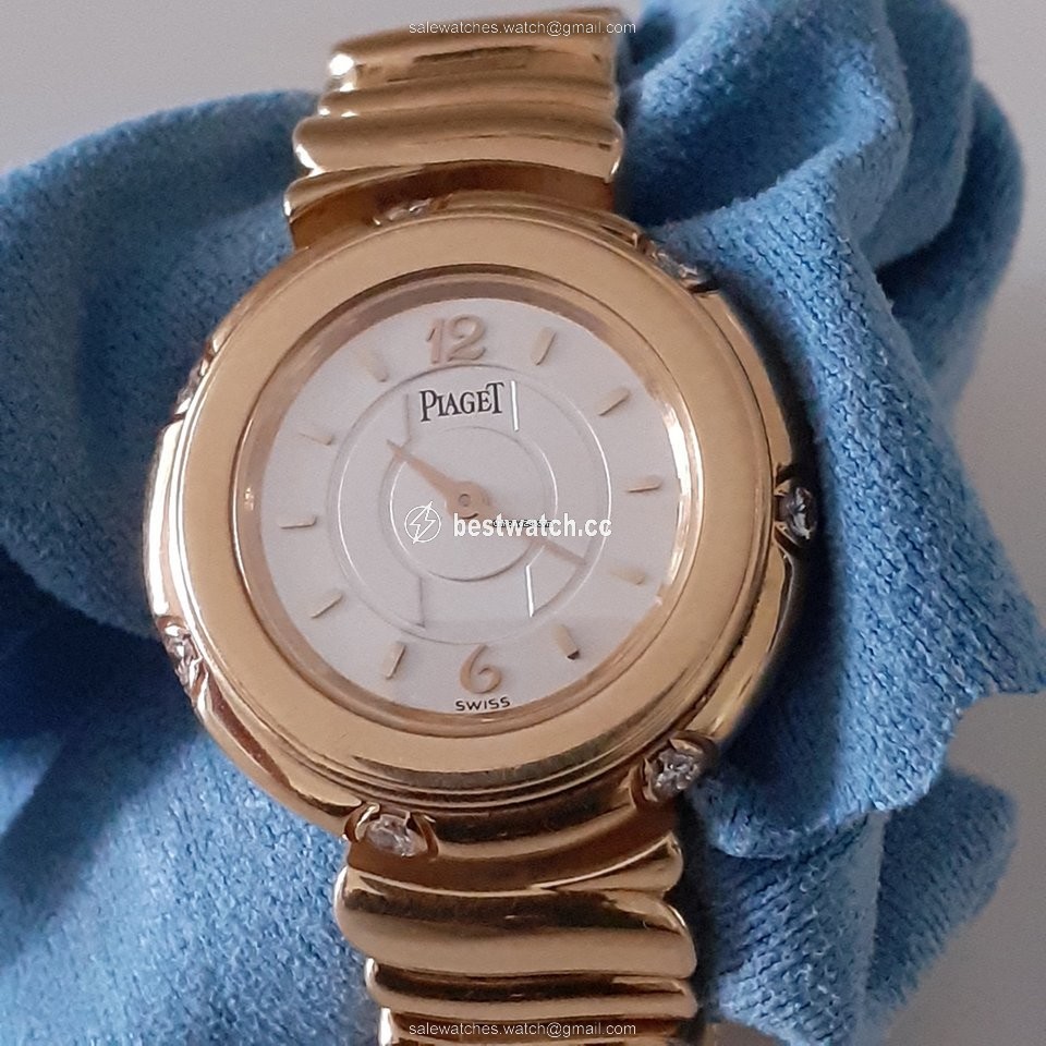 IMG_9085 Piaget Womens watch Quartz Yellow gold 20124M101 Replica 2