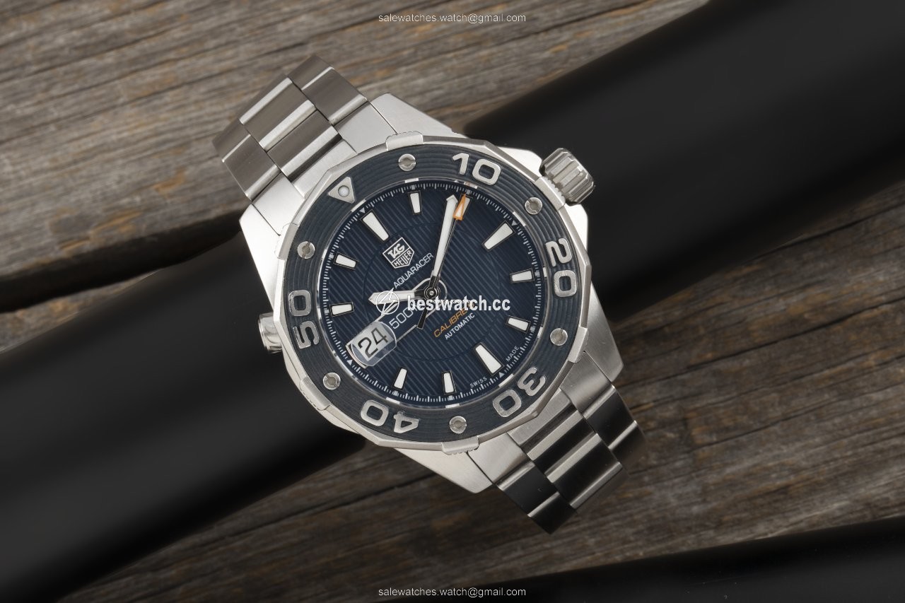 TAG Heuer Aquaracer 500M Mens watch Unisex Automatic Steel WAJ2112 Replica 2