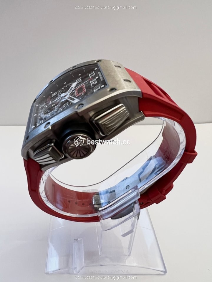 Richard Mille RM 011 Mens watch Unisex Automatic Titanium RM11 Chronograph Replica 2