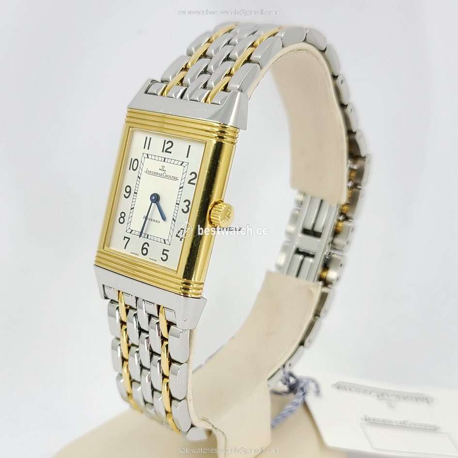 IMG_9085 Jaeger-LeCoultre Reverso Mens watch Unisex Quartz Gold Steel 252.5.47 Replica 2