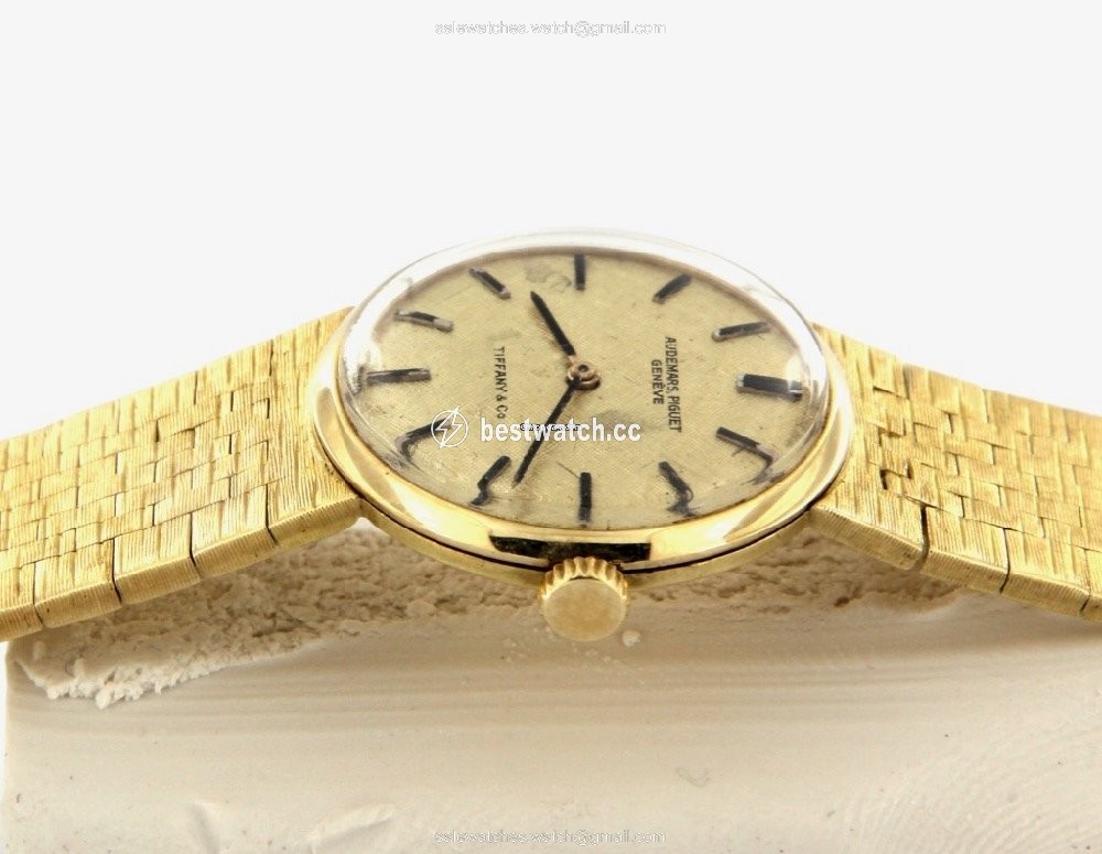 Audemars Piguet Womens watch Manual winding Yellow gold 8136BA Replica 2