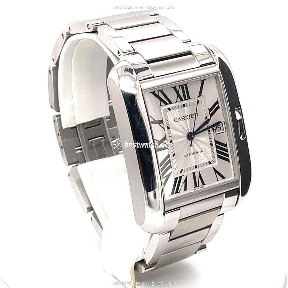Cartier Tank Anglaise Mens watch Unisex Automatic W5310008 Replica 2