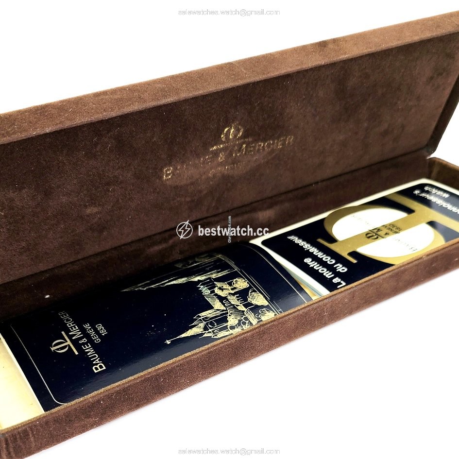 IMG_9085 Baume & Mercier Mens watch Unisex Quartz Yellow gold 95148 Replica 2