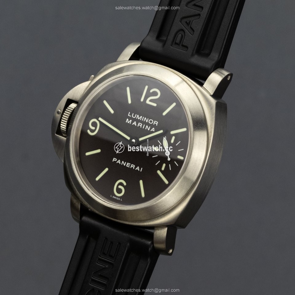 IMG_9085 Panerai Luminor Marina Mens watch Unisex Automatic Titanium PAM 00056 Replica 2