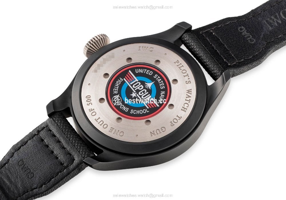IMG_9085 IWC Big Pilot Top Gun Mens watch Unisex Automatic Titanium IW501903 Replica 2