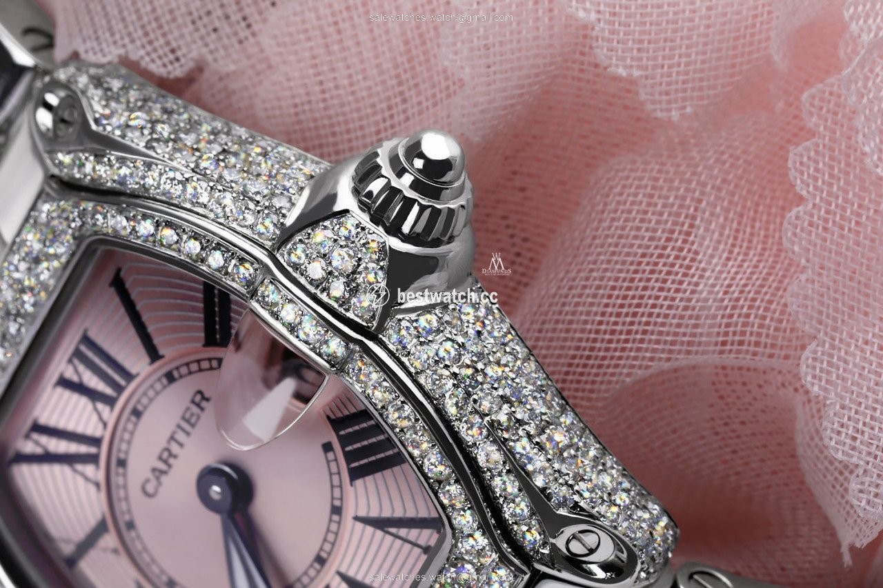 IMG_9085 Cartier Roadster Womens watch Quartz Steel W62016V3 Replica 2