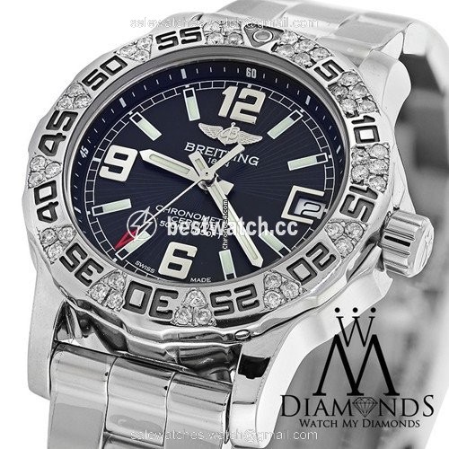 IMG_9085 Breitling Colt Womens watch Quartz Steel A7738711 Replica 2
