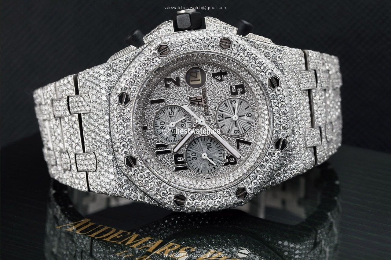 IMG_9085 Audemars Piguet Royal Oak Offshore Chronograph Mens watch Unisex Automatic Steel 25721ST.OO.1000ST.09 Replica 2