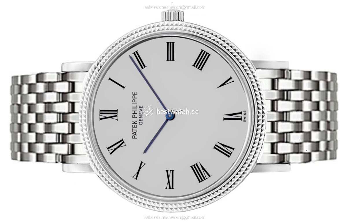 IMG_9085 Patek Philippe Calatrava Mens watch Unisex Automatic White gold 5120 1G-001 Replica 2