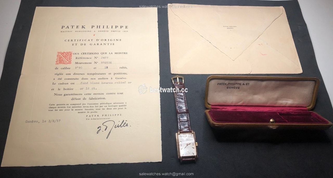 Patek Philippe Gondolo Mens watch Unisex Manual winding Rose gold 2477 Replica 2