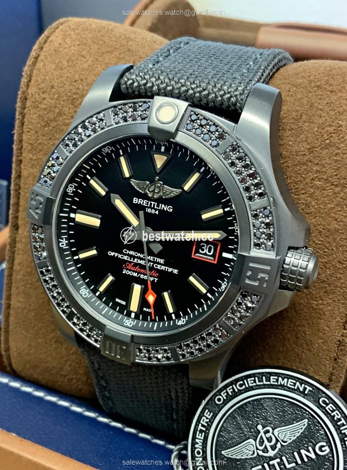 IMG_9085 Breitling Avenger Blackbird 44 Mens watch Unisex Automatic Titanium V17311AT BD74-109W Replica 2