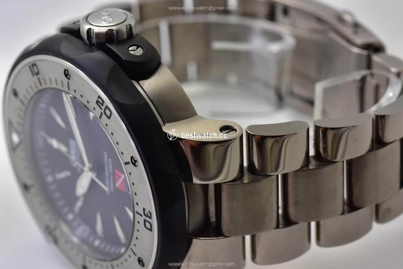 IMG_9085 Oris ProDiver Date Mens watch Unisex Automatic Titanium 01 733 7646 7184-Set Replica 2