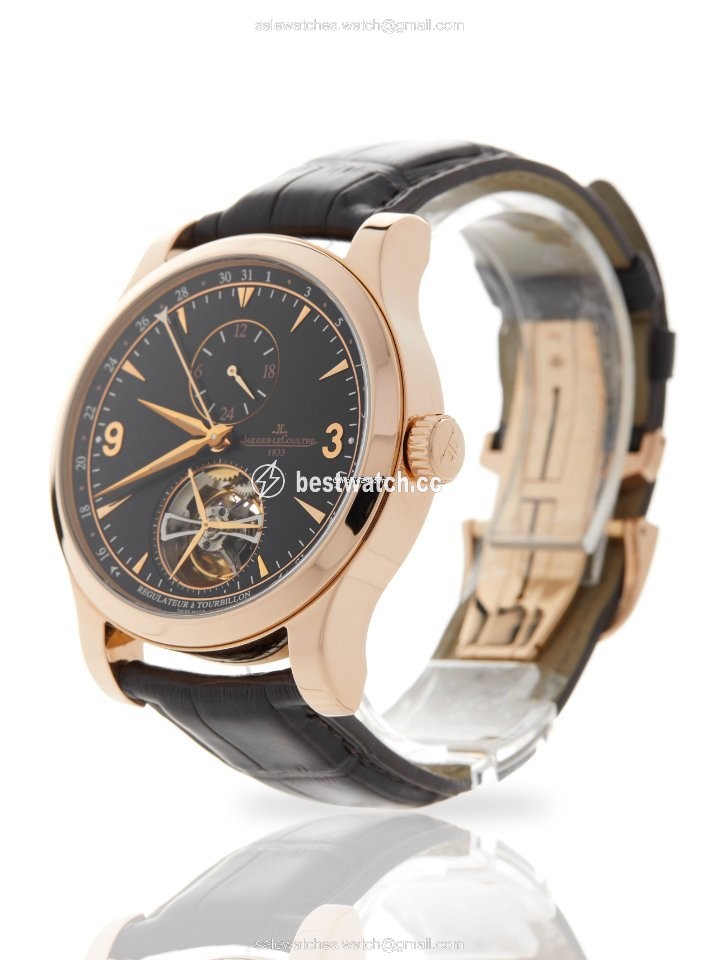 Jaeger-LeCoultre Master Grand Tourbillon Mens watch Unisex Automatic Rose gold Q1662450 Replica 2