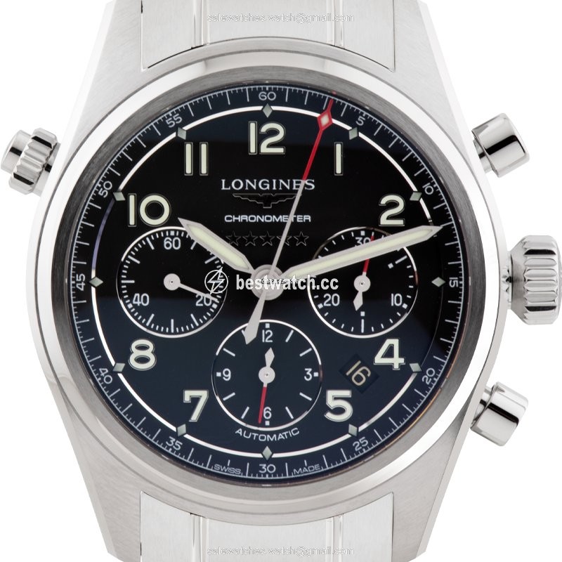 IMG_9085 Longines Spirit Mens watch Unisex Automatic Steel L3.820.4.53.6 Replica 2