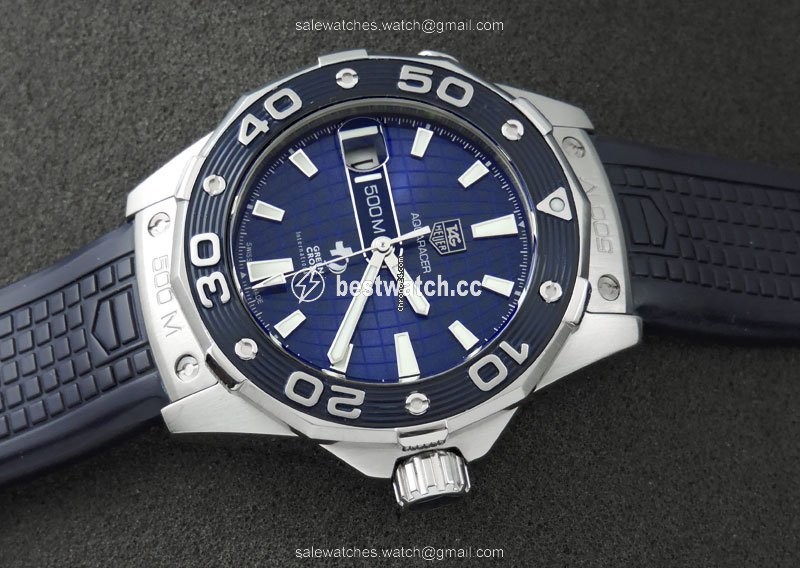 TAG Heuer Aquaracer 500M Mens watch Unisex Automatic Steel WAJ2116 Replica 2