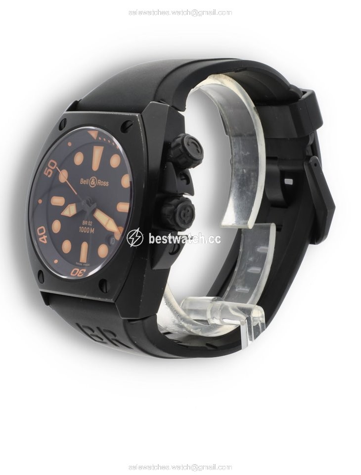 Bell & Ross BR 02 Automatic Steel BR02-20-S Replica 2