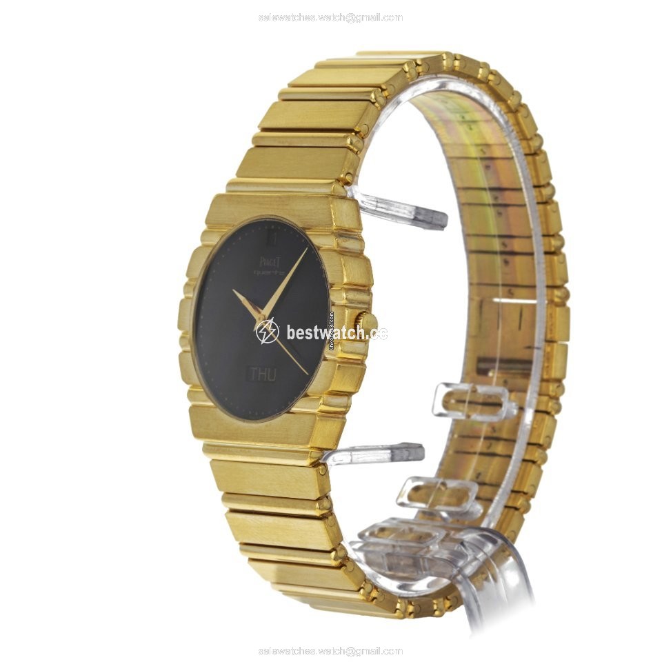 IMG_9085 Piaget Polo Mens watch Unisex Quartz Yellow gold 15562C701 Replica 2