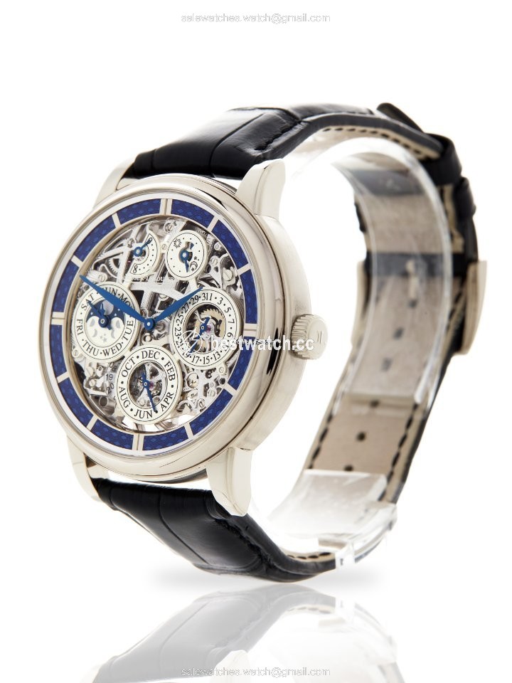 Jaeger-LeCoultre Master Grande Tradition Mens watch Unisex Manual winding White gold Q50635SQ Replica 2