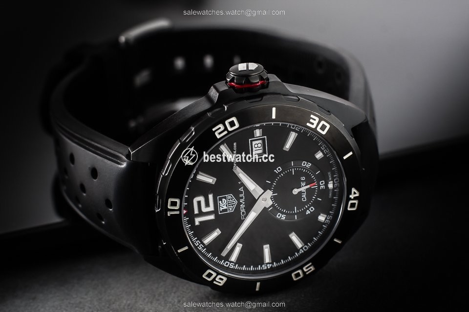 IMG_9085 TAG Heuer Formula 1 Calibre 6 Mens watch Unisex Automatic Steel WAZ2112 Replica 2