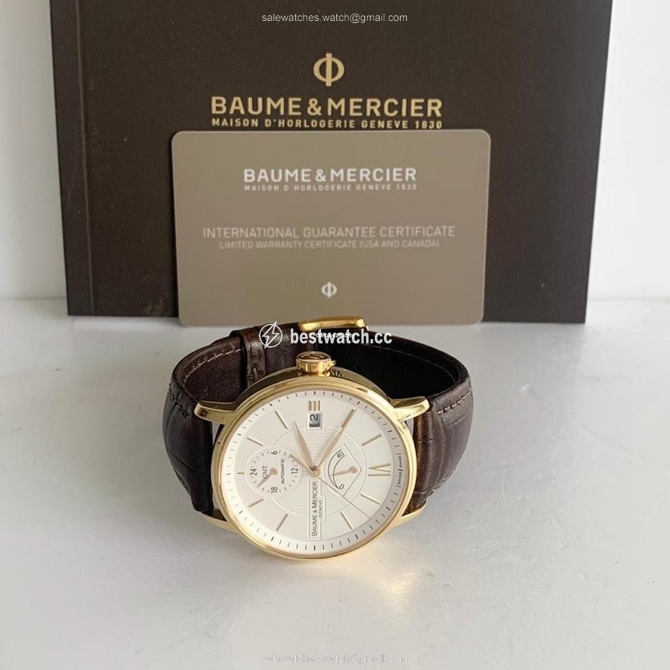 IMG_9085 Baume & Mercier Classima Mens watch Unisex Automatic Yellow gold 65630 Replica 2