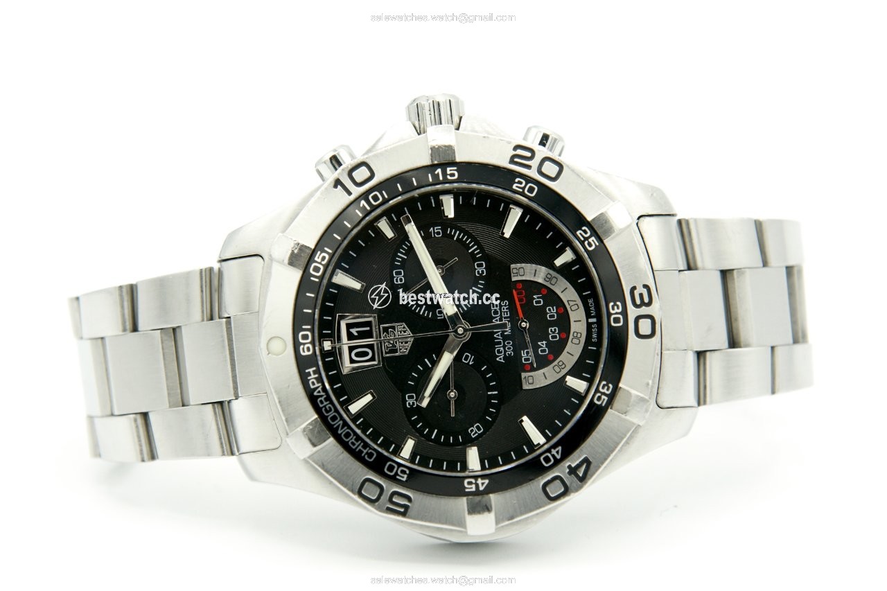 IMG_9085 TAG Heuer Aquaracer 300M Mens watch Unisex Quartz Steel CAF101A.BA0821 Replica 2