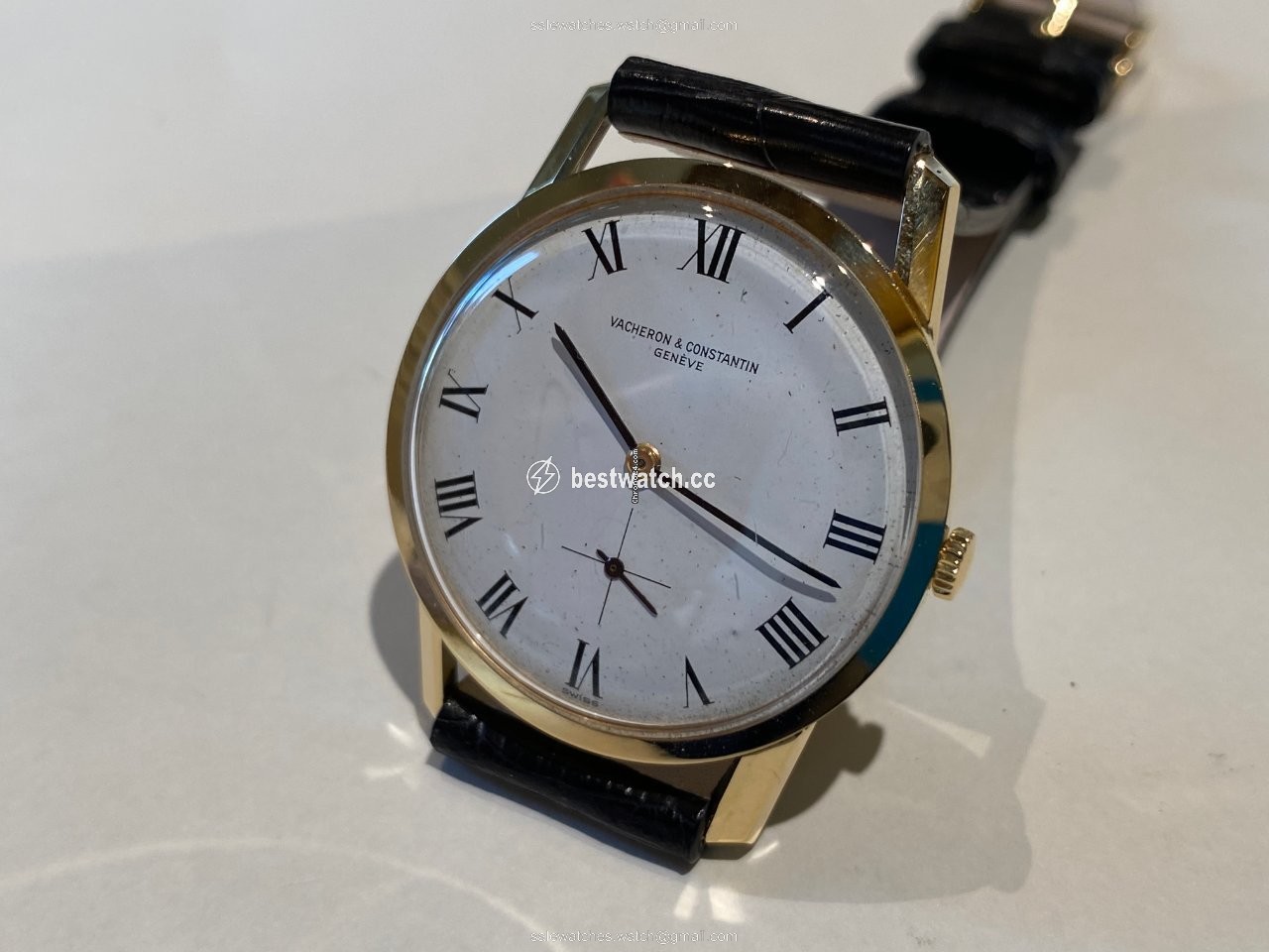 IMG_9085 Vacheron Constantin Mens watch Unisex Manual winding Yellow gold 6413 Replica 2