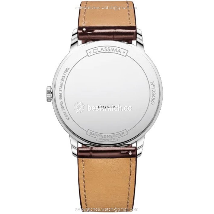 Baume & Mercier Classima Mens watch Unisex Quartz Steel M0A10415 Replica 2