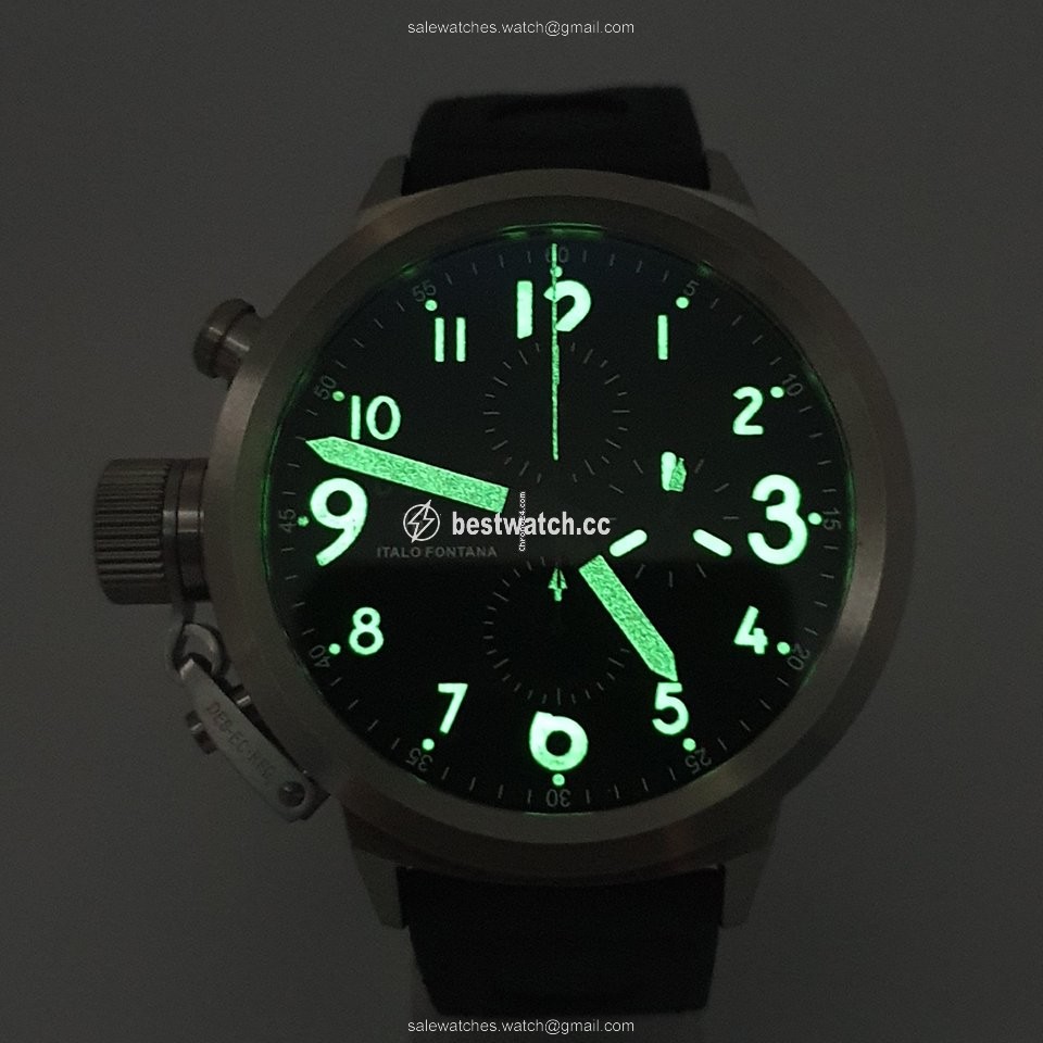 IMG_9085 U-Boat Flightdeck Mens watch Unisex Steel 6117 Replica 2