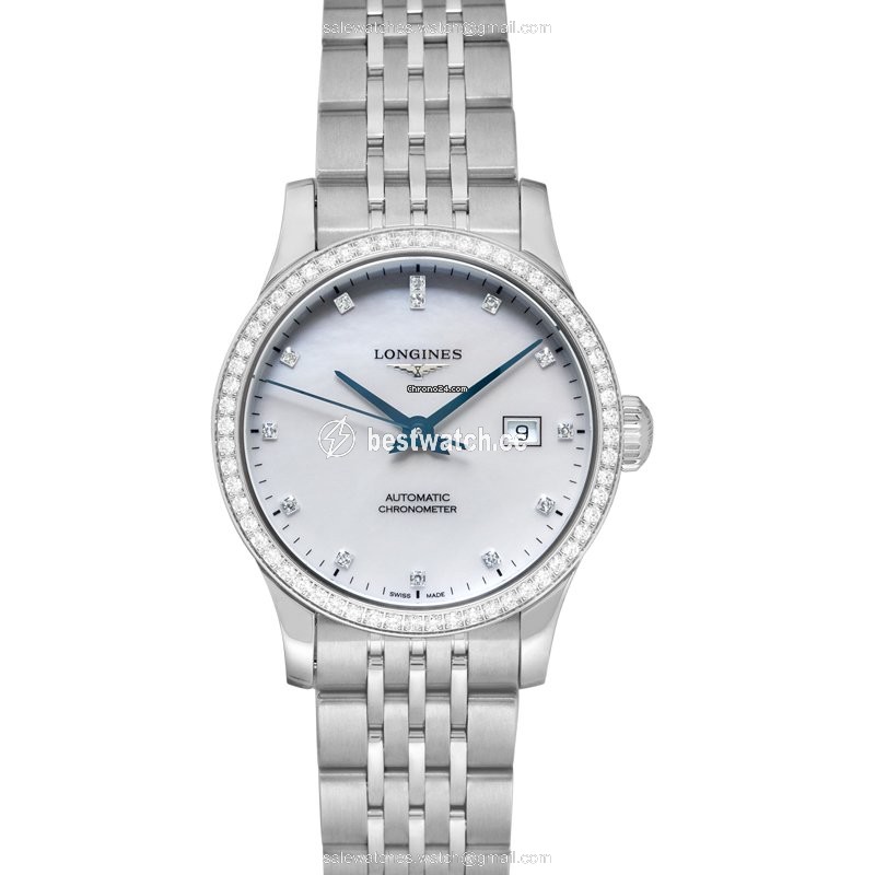 IMG_9085 Longines Record Womens watch Automatic Steel L23210876 Replica 2