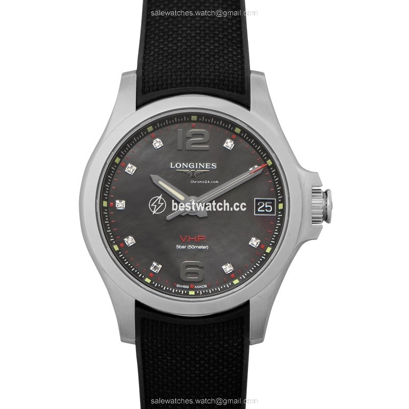 IMG_9085 Longines Conquest Womens watch Quartz Steel L33164889 Replica 2