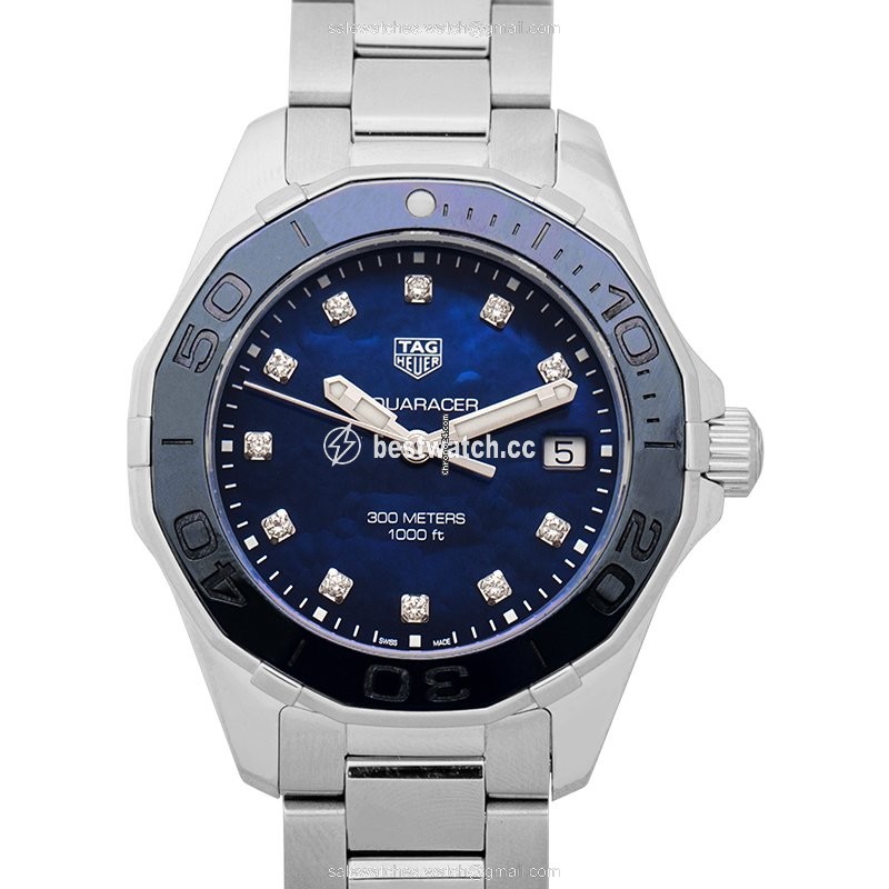 TAG Heuer Aquaracer Lady Womens watch Quartz Steel WAY131L.BA0748 Replica 2