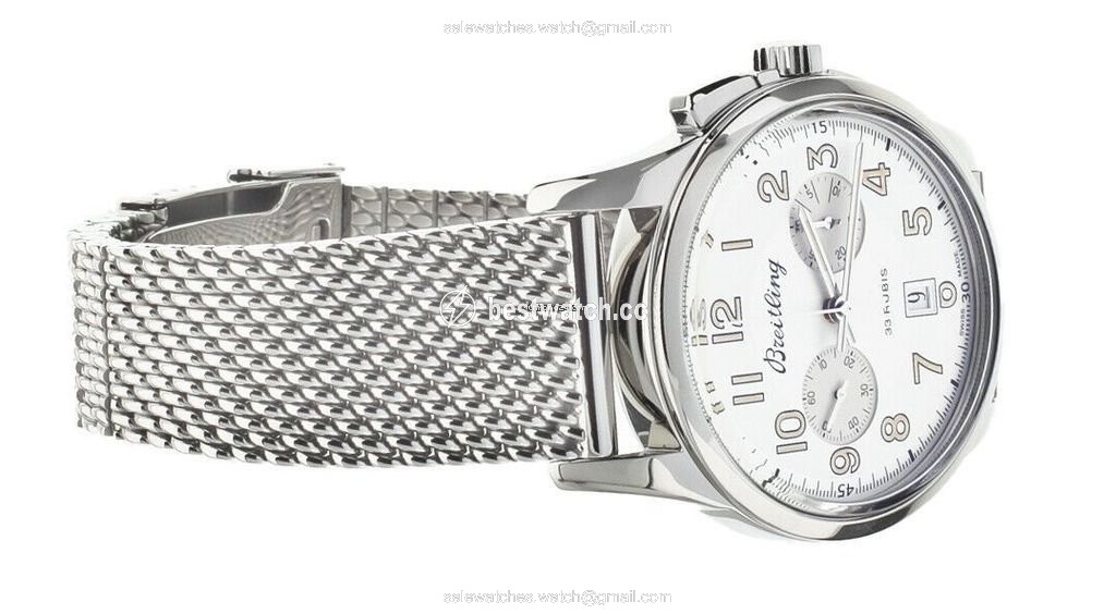 IMG_9085 Breitling Transocean Chronograph 1915 Mens watch Unisex Automatic Steel M23351 Replica 2