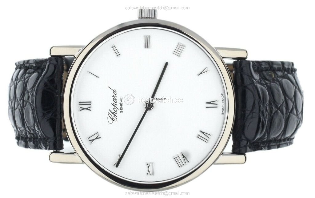IMG_9085 Chopard Mens watch Unisex Manual winding White gold 987 Replica 2