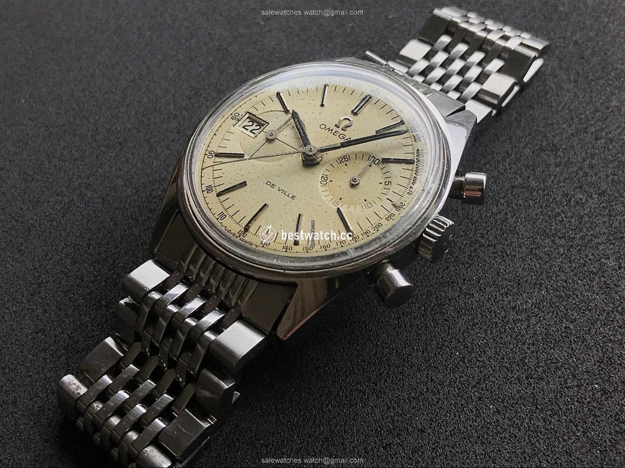 Omega De Ville Mens watch Unisex Manual winding Steel 146.017 Replica 2