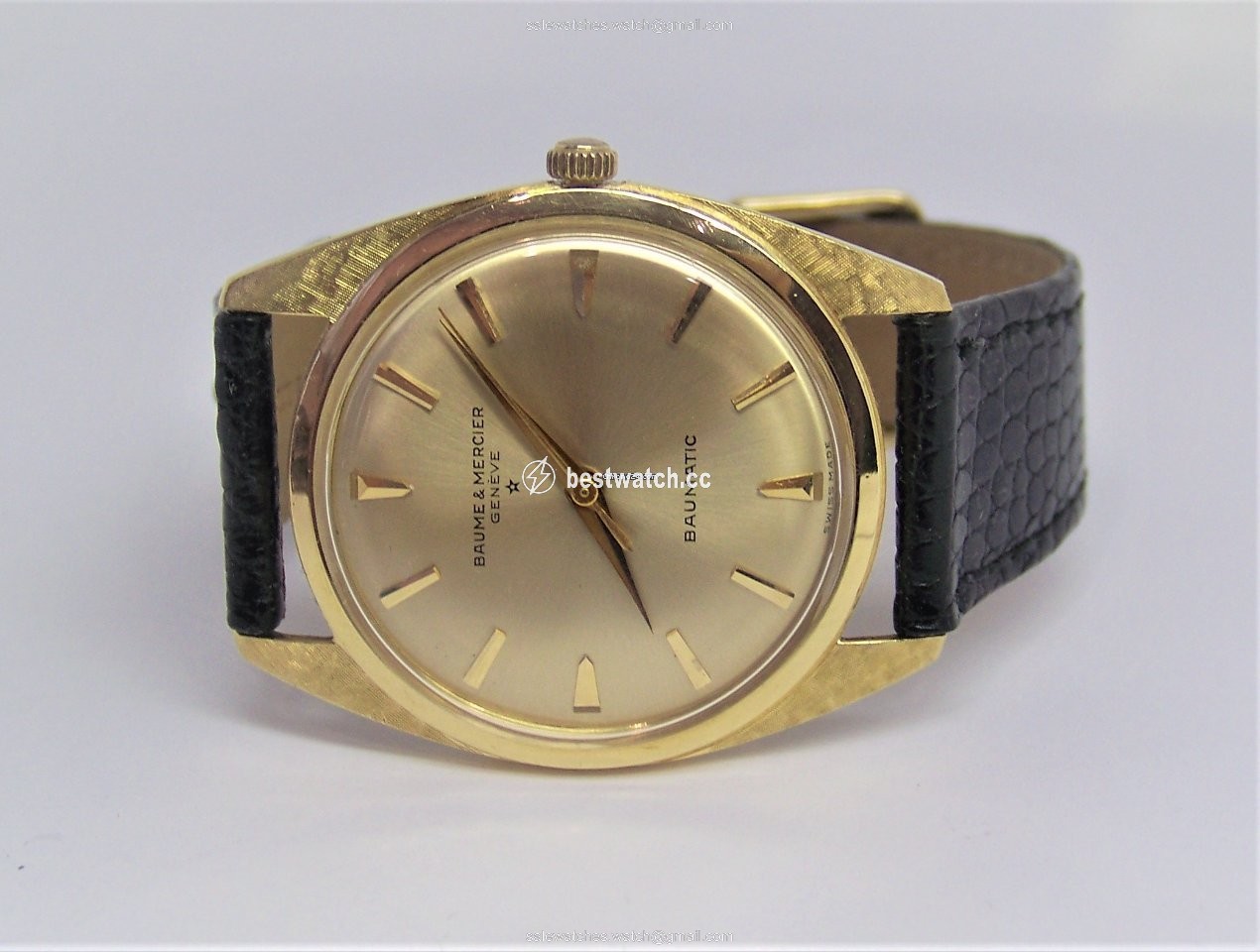 IMG_9085 Baume & Mercier Mens watch Unisex Automatic Yellow gold 3169 Replica 2