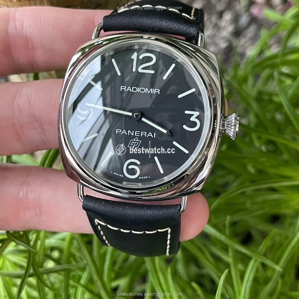 Panerai Radiomir Mens watch Unisex Manual winding Steel PAM 00753 Replica 2