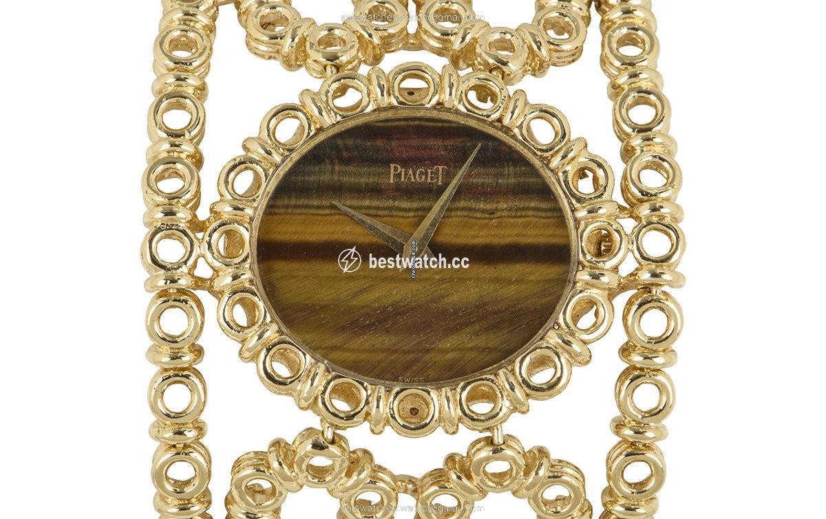 IMG_9085 Piaget Womens watch Manual winding Yellow gold 9801 V2 6 Replica 2