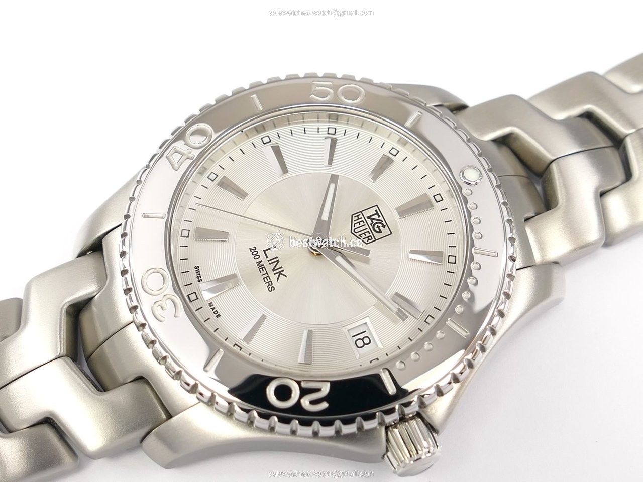 IMG_9085 TAG Heuer Link Quartz Mens watch Unisex Quartz Steel WJ1111.BA0570 Replica 2