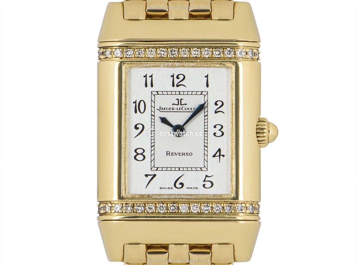 IMG_9085 Jaeger-LeCoultre Reverso Womens watch Quartz Yellow gold 265.1.08 Replica 2