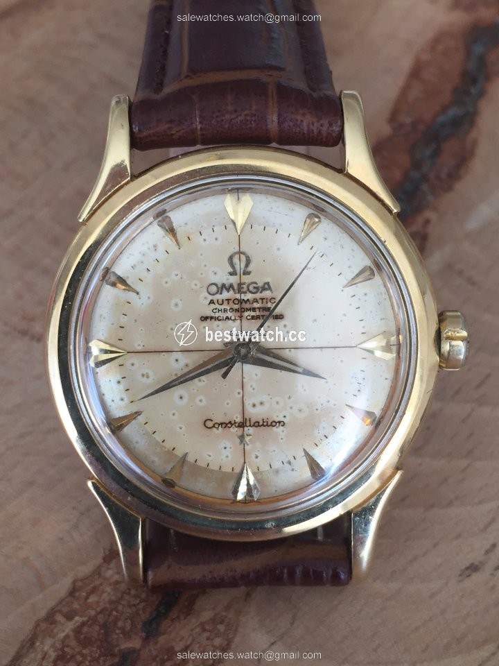 IMG_9085 Omega Constellation Mens watch Unisex Automatic Yellow gold 2782 Replica 2