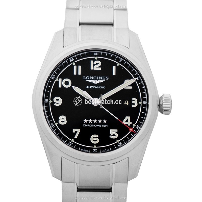IMG_9085 Longines Spirit Mens watch Unisex Automatic Steel L38114539 Replica 2